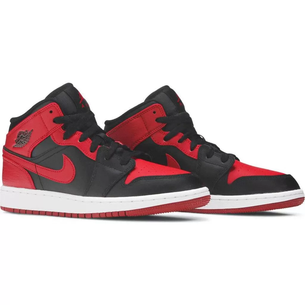 Nike Air Jordan 1 Mid 'Banned' 2020 GS