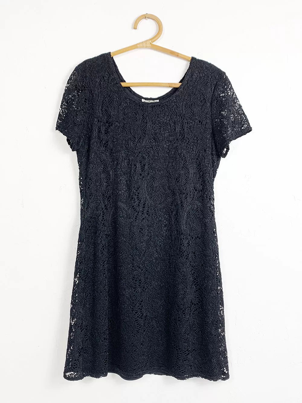 Nina P Black Lace Dress