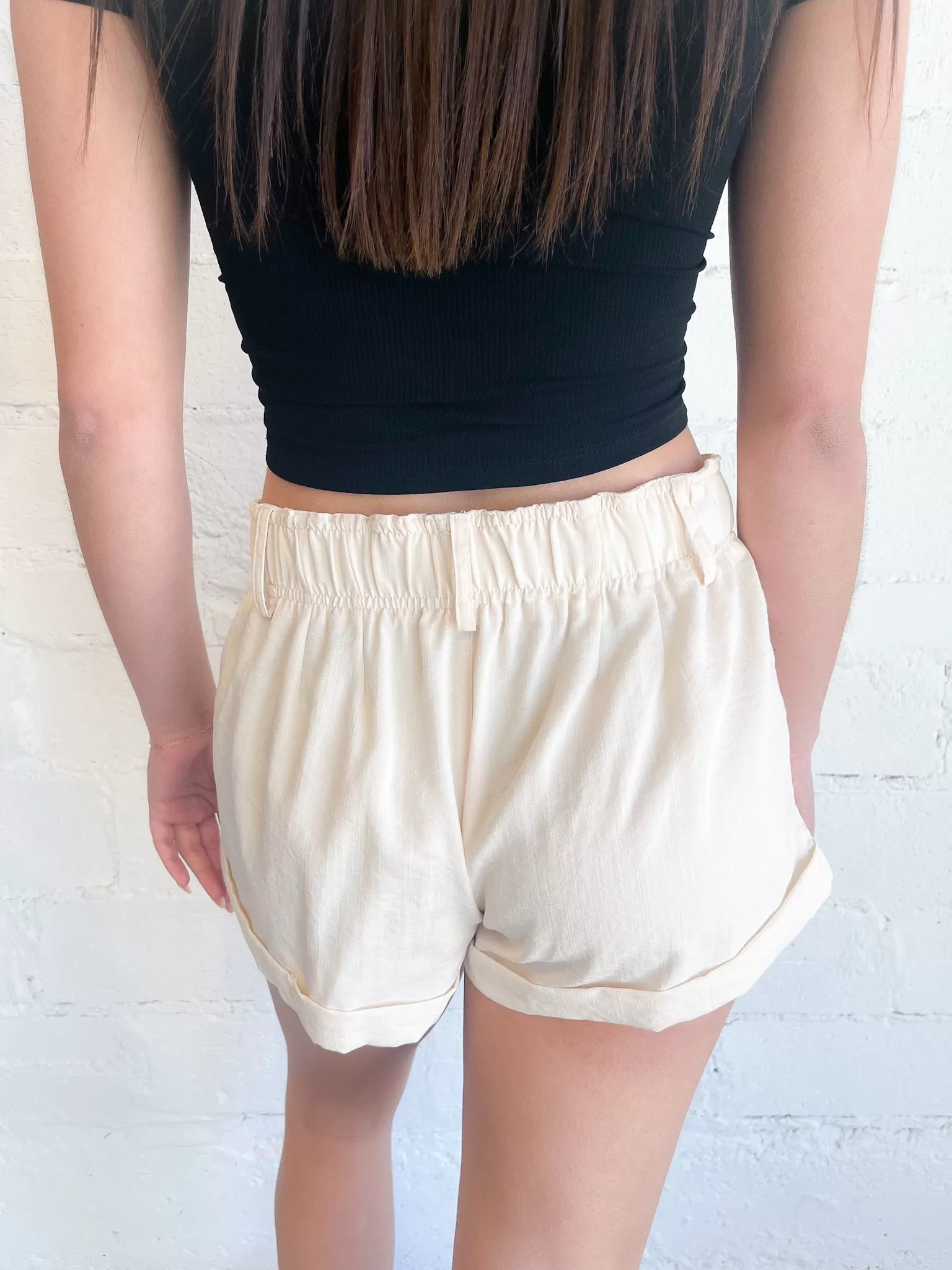 Out About Town Drawstring Shorts