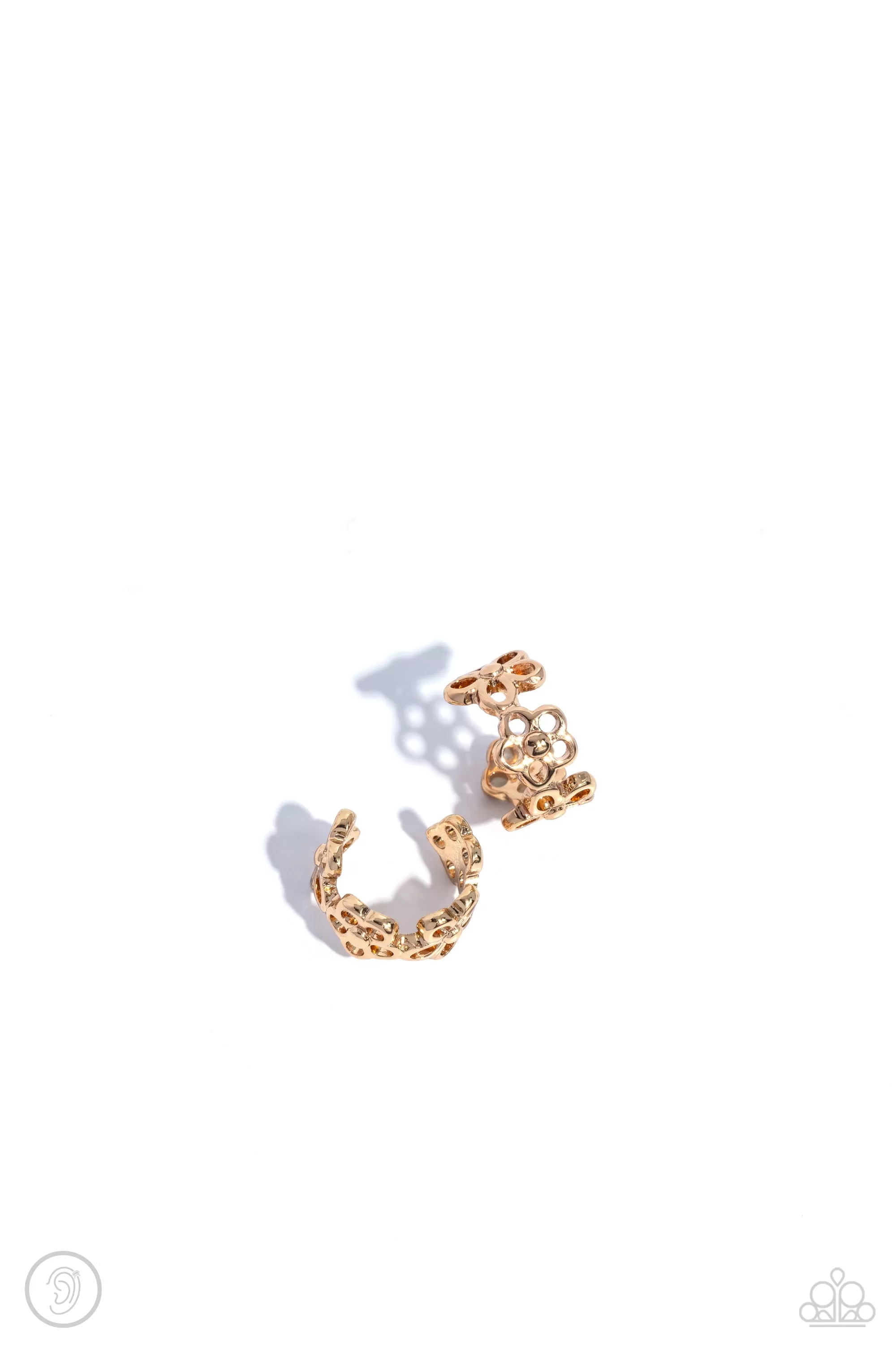 Paparazzi Daisy Debut Gold Post Earrings