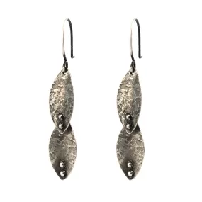 PETAL Earrings Midi - Silver