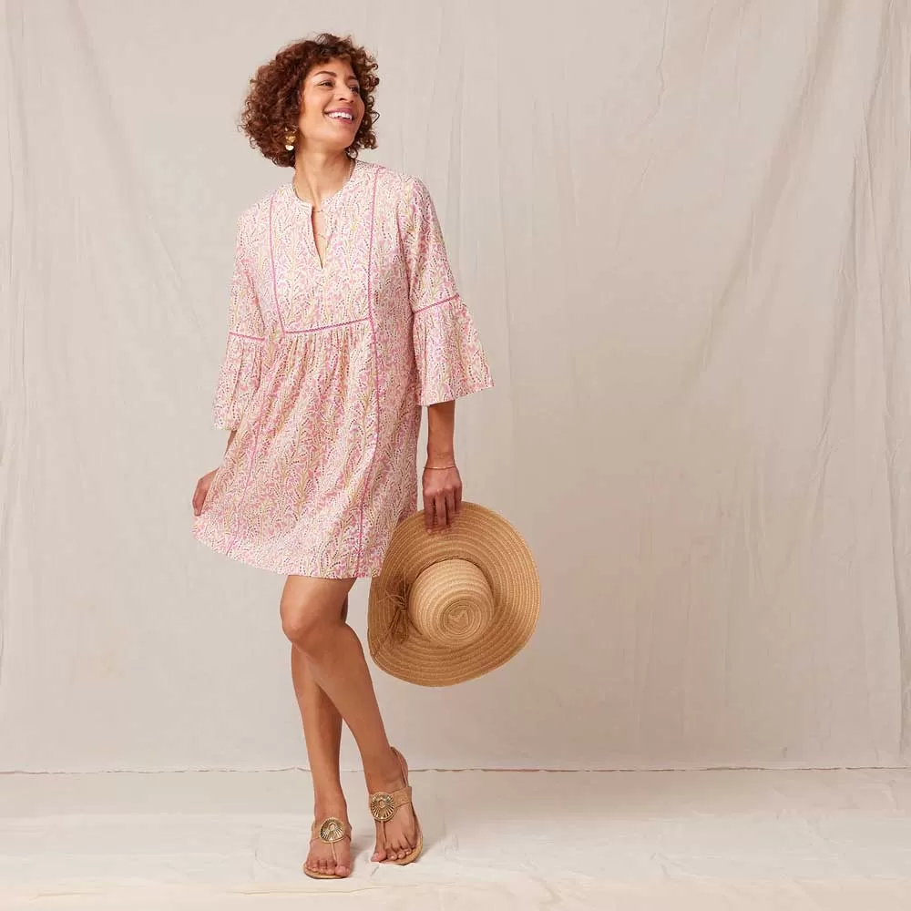 Petal Rose Pink Beach Dress