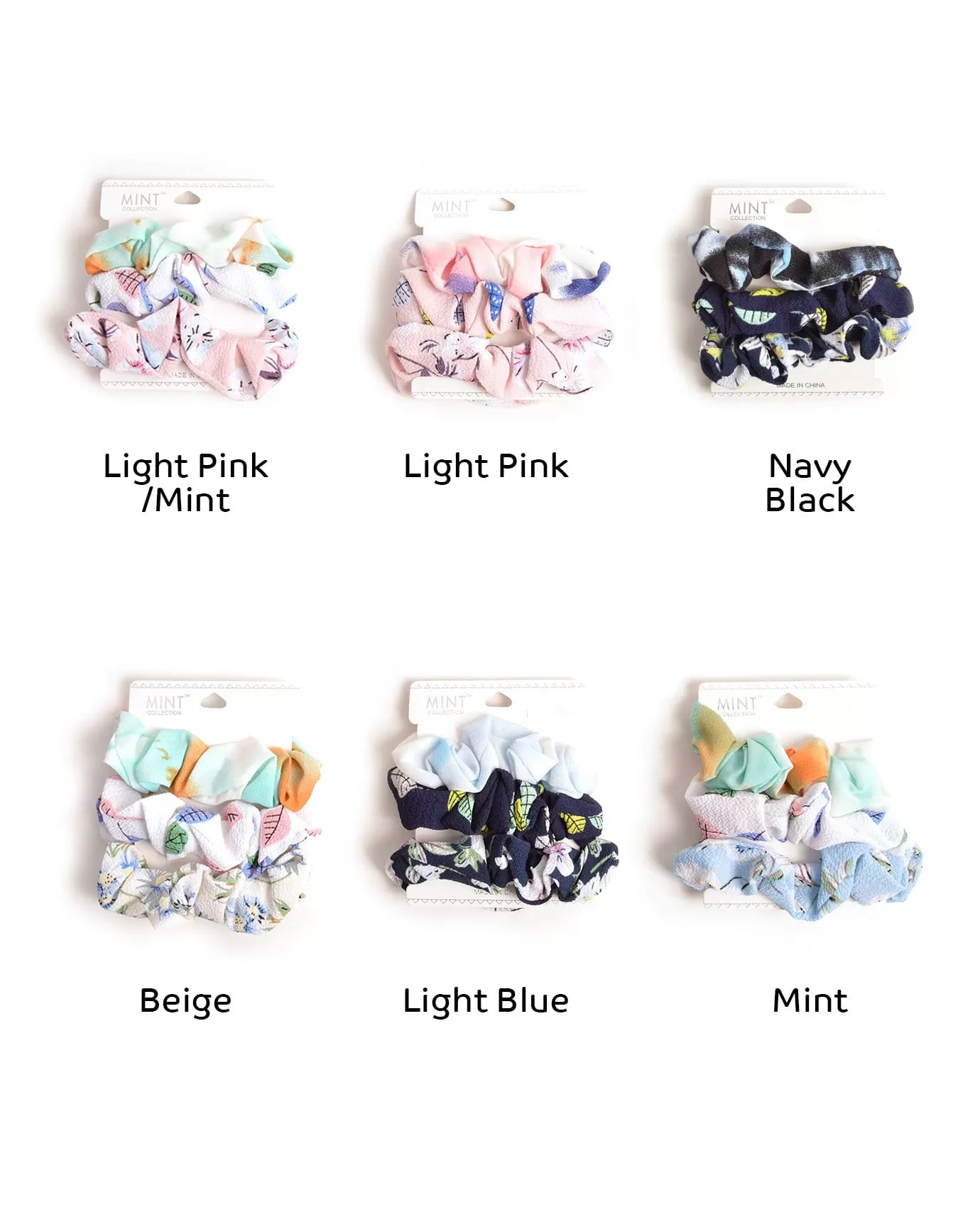 Popular Flowers Scrunchie