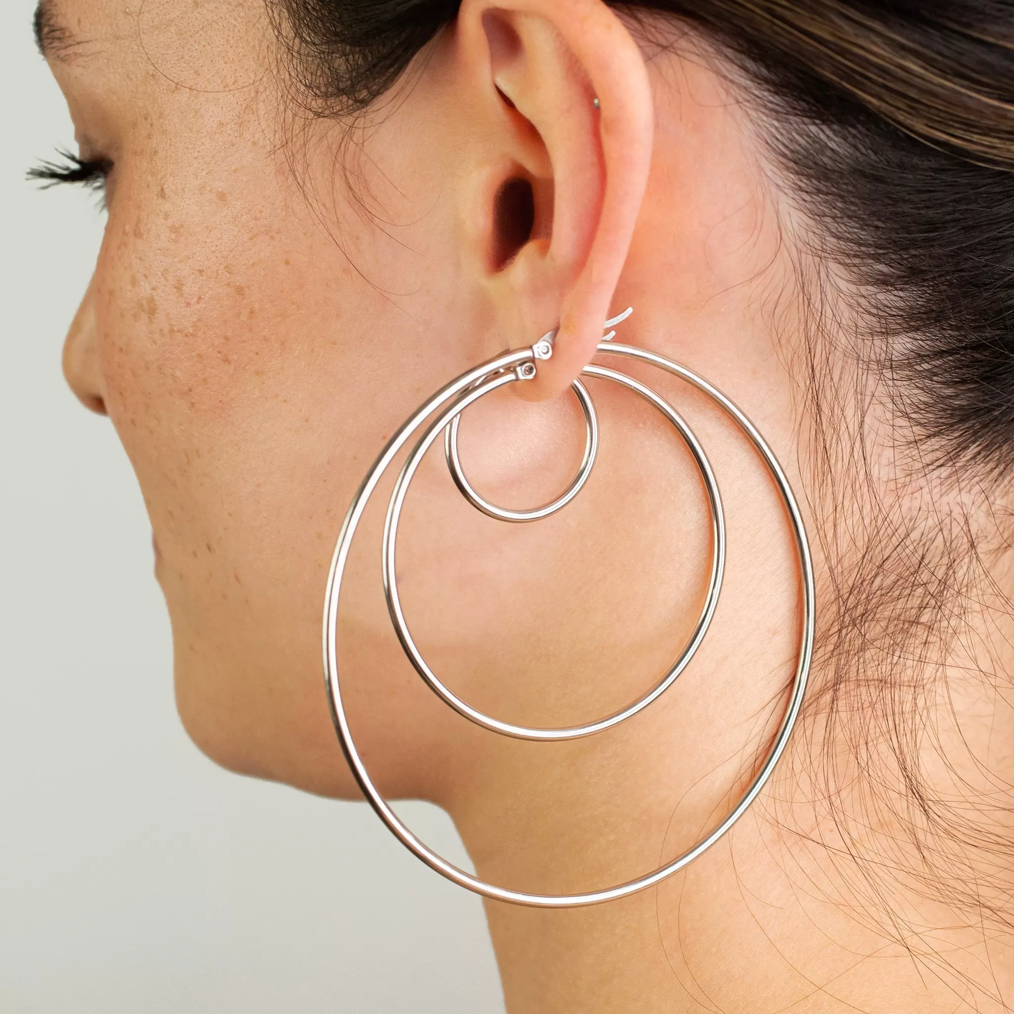 Prism High Shine Small Hoop Earrings - Proceeds Donated