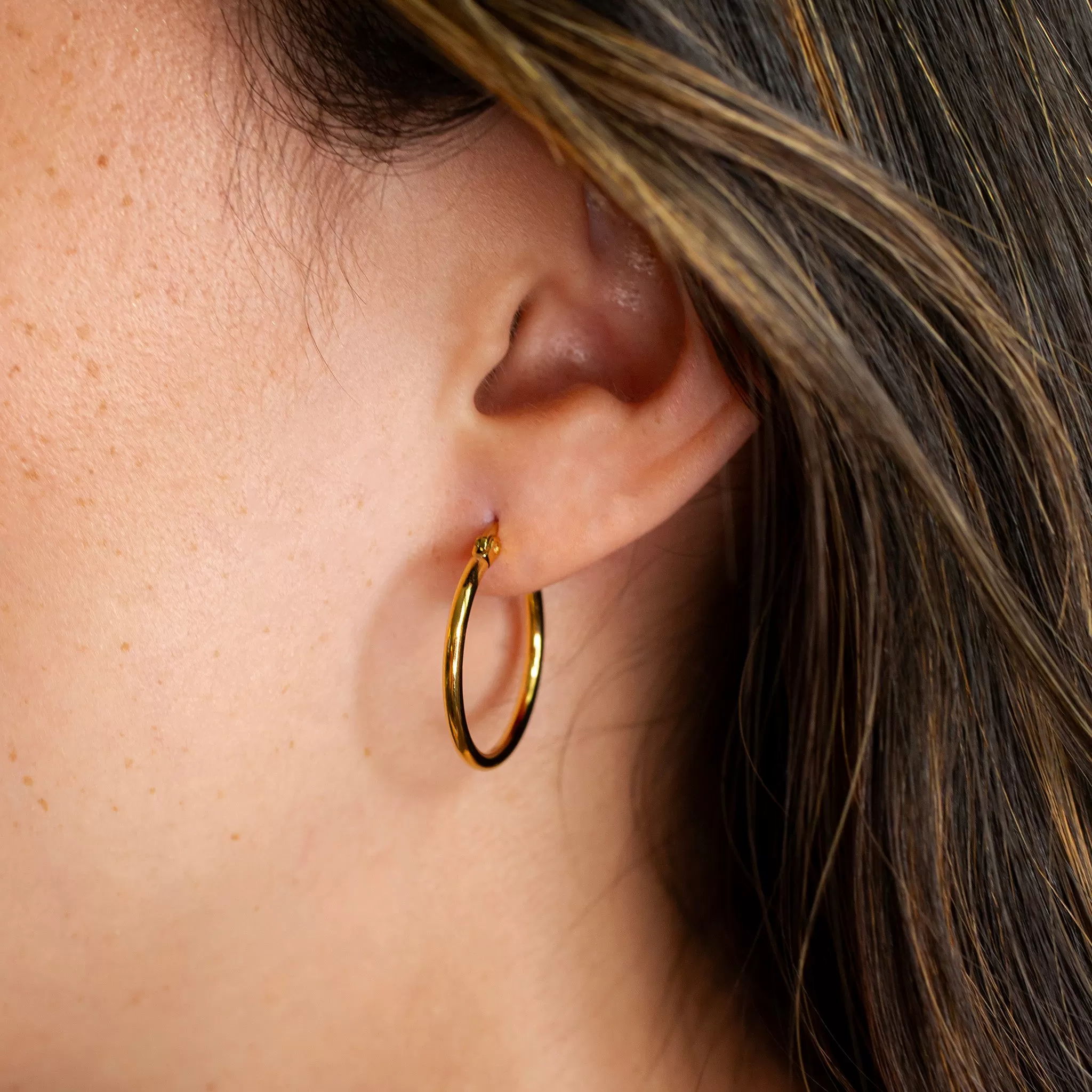 Prism High Shine Small Hoop Earrings - Proceeds Donated