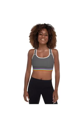 Spectral Lines Padded Sports Bra