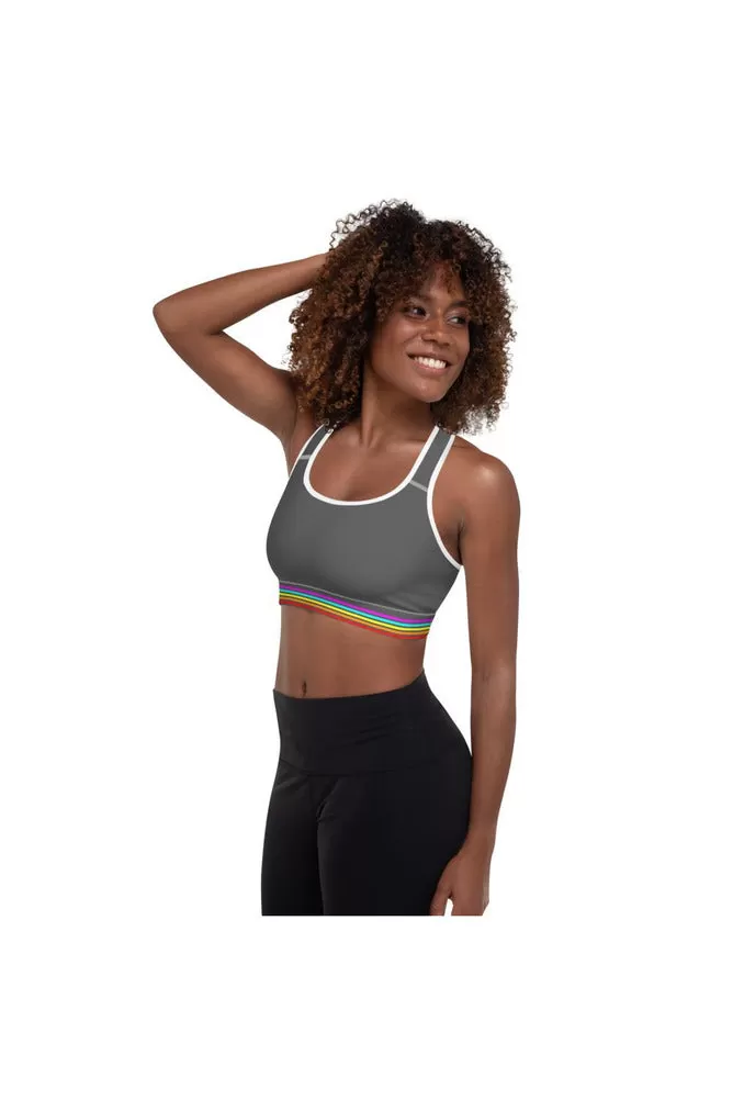 Spectral Lines Padded Sports Bra