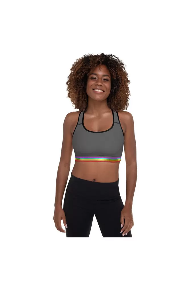 Spectral Lines Padded Sports Bra