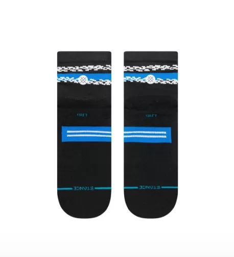 Stance Run Distort Quarter Socks