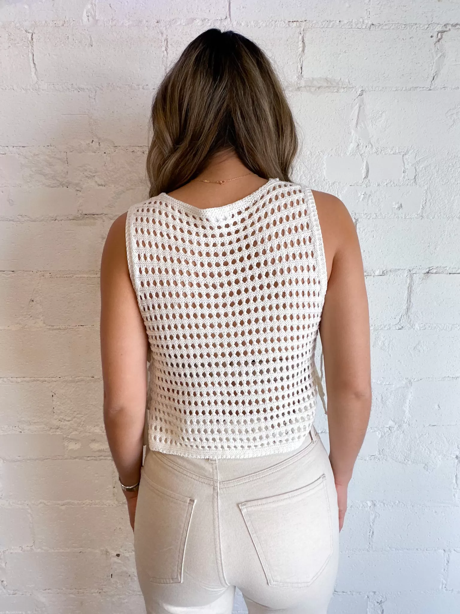 Summer Sands Crochet Top