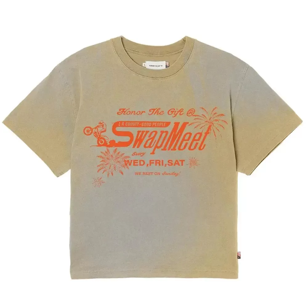 SUMMER SWAP MEET TEE (RUST)