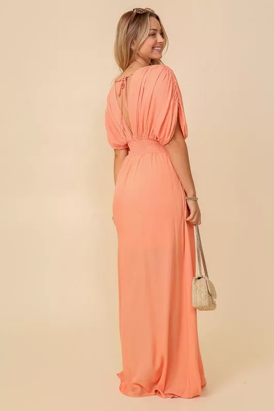 summer Vacation Maxi Sundress