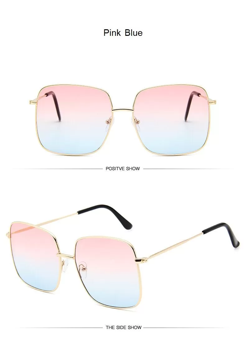 Sunny Days Fashion Square Sonnenbrille für Damen 