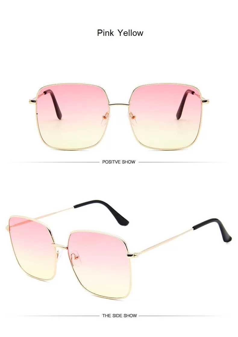 Sunny Days Fashion Square Sonnenbrille für Damen 