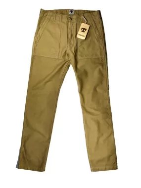 Tellason - Fatigue Pant Sateen Original Tapered Leg - British Tan