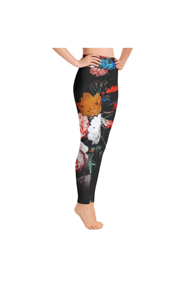 The Overturned Bouquet Yoga Leggings