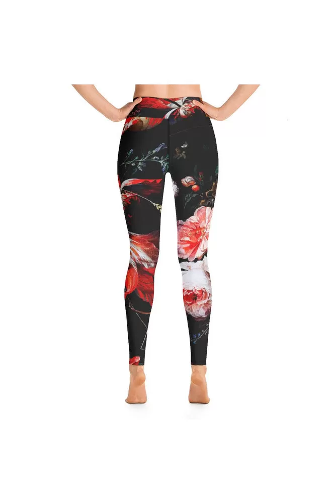 The Overturned Bouquet Yoga Leggings