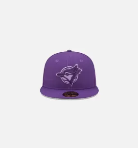 Toronto Blue Jays State Fruit 59FIFTY Fitted Cap Mens Hat - Purple