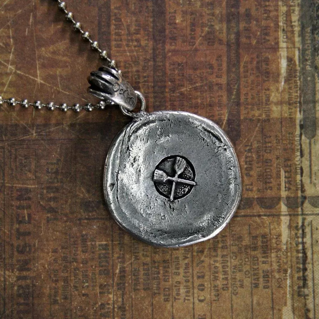 Unicursal Hexagram Seal Necklace