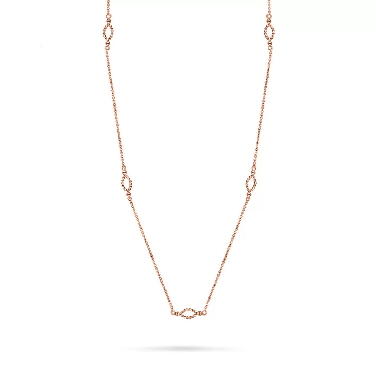 WD149 5 Open Petal Necklace