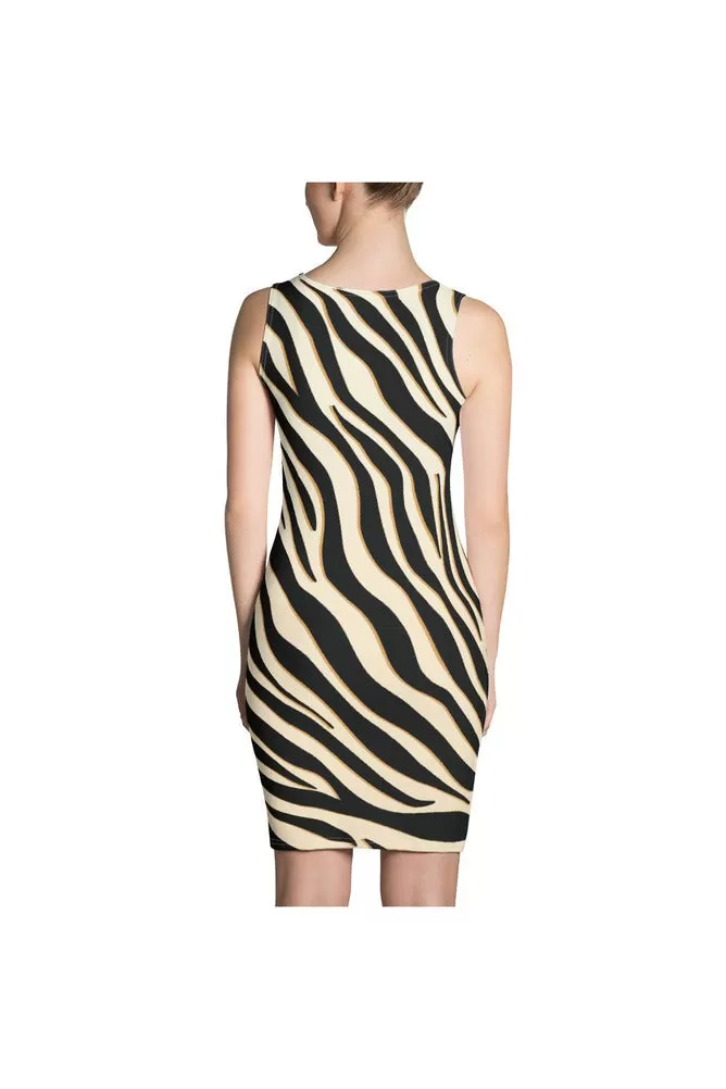 Zebra Print Sublimation Dress